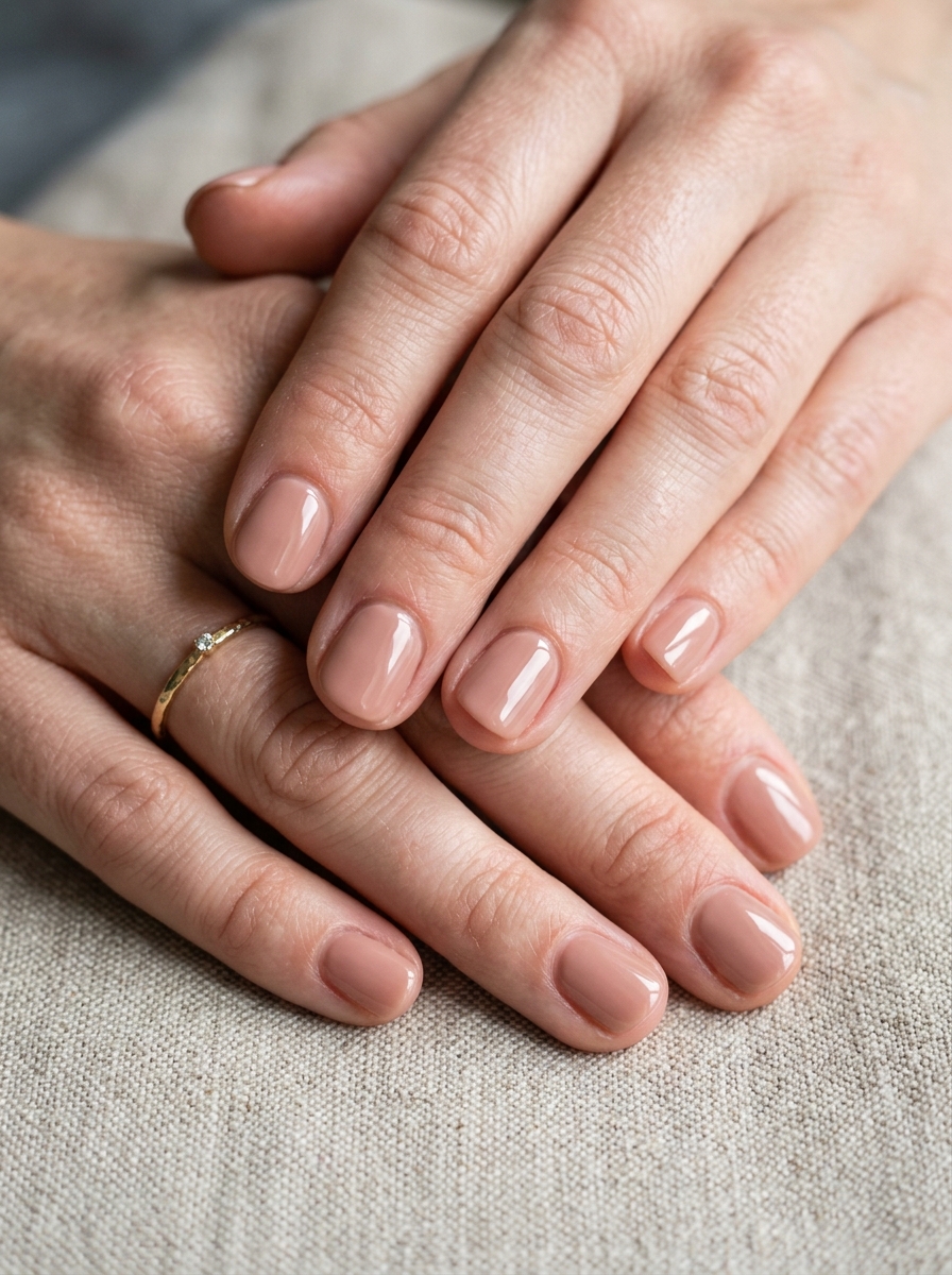 Short Shellac Nails